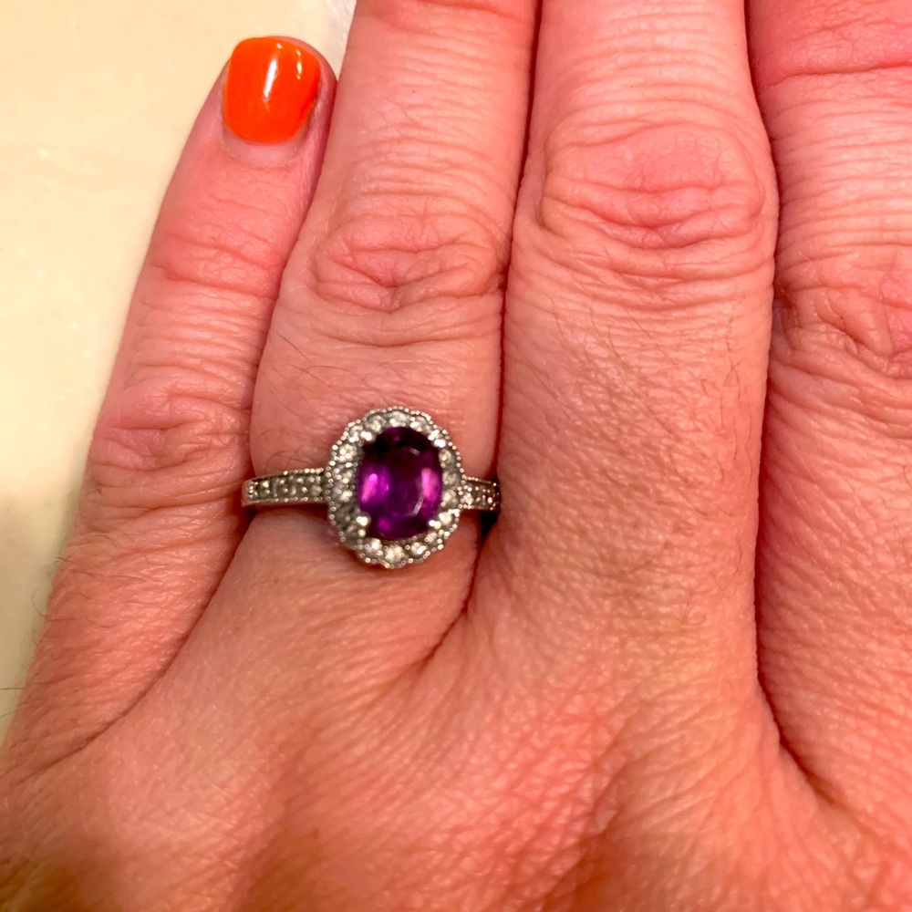 Amethyst ring